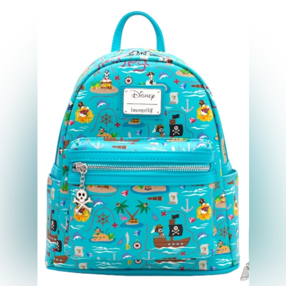 Disney Loungefly Sensational 6 Pirates Mini Backpack, NWT